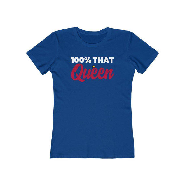 100% That Queen | Women's Fitted T-Shirt
