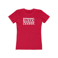 Dynamic Black Woman Leader | Women's Fitted T-Shirt