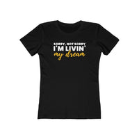 Livin' My Dream | Women's Fitted T-Shirt