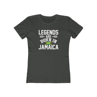 Legends are Born in Jamaica | Women's Fitted T-Shirt