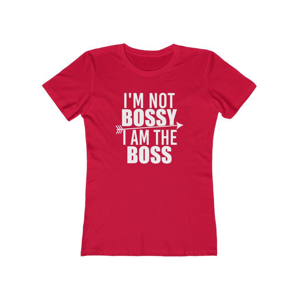 I am the Boss | Women's Fitted T-Shirt