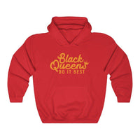 Black Queens Do It Best | Unisex Hooded Sweatshirt | Hoodie