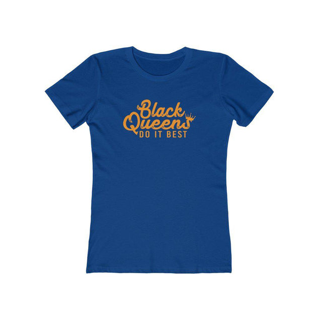 Black Queens Do It Best | Women's Fitted T-Shirt