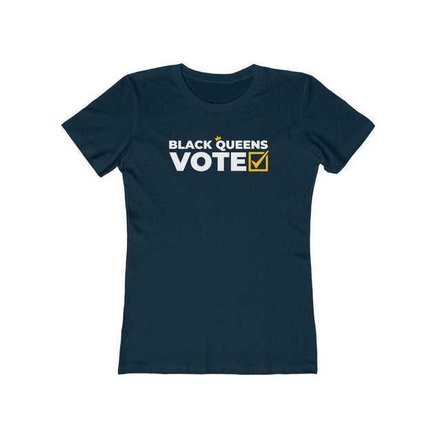 Black Queens Vote | Women's Fitted T-Shirt