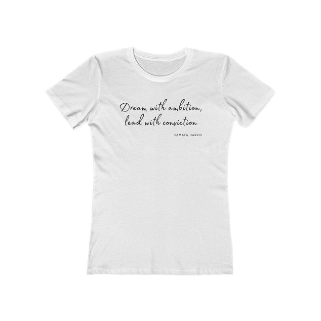 Dream with Ambition | Women's Fitted T-Shirt