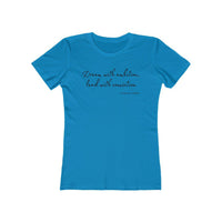 Dream with Ambition | Women's Fitted T-Shirt