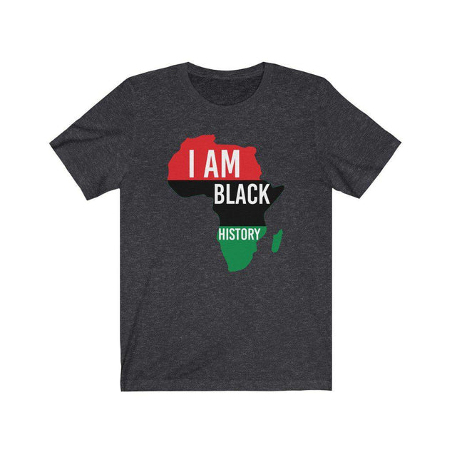I AM Black History Map | Unisex T-Shirt