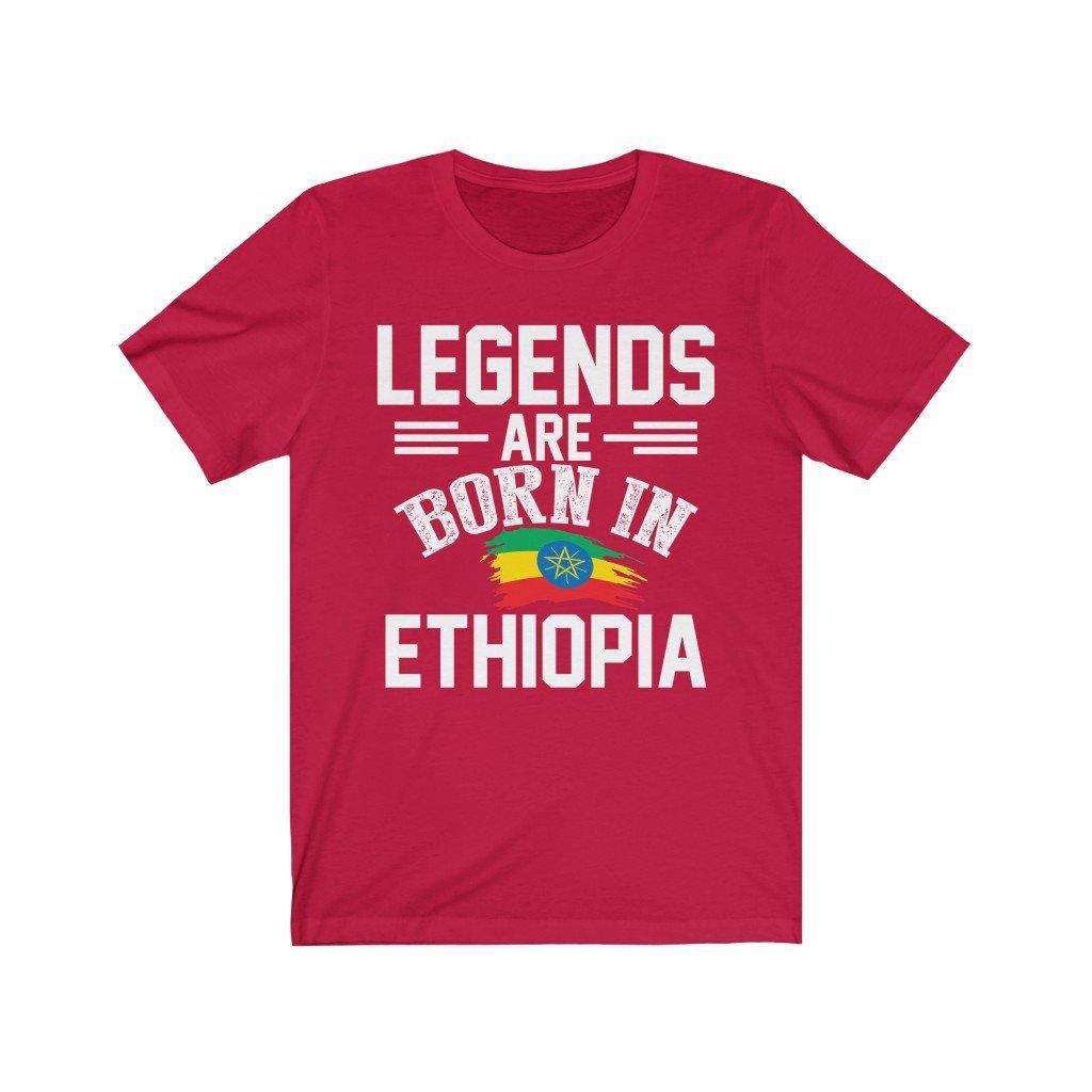 Legends are Born in Ethiopia | Unisex T-Shirt