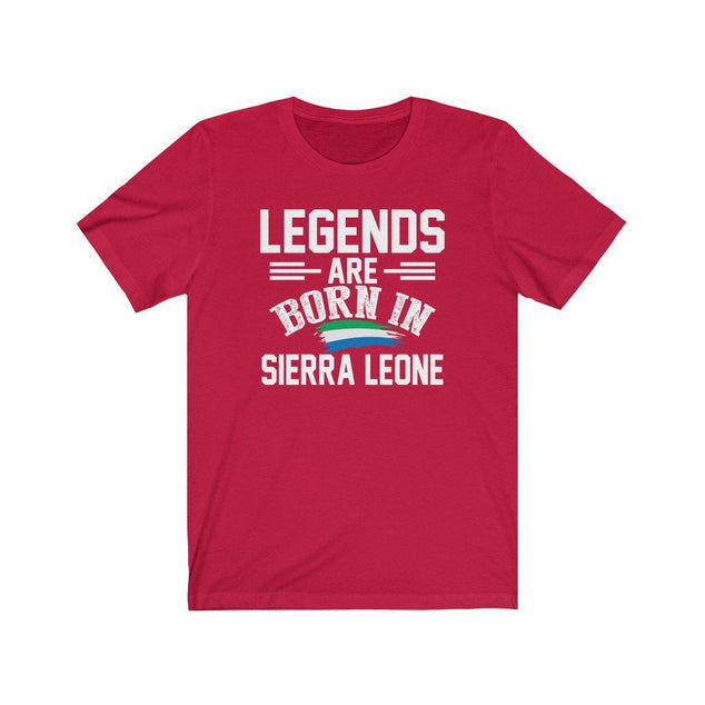 Legends are Born in Sierra Leone | Unisex T-Shirt