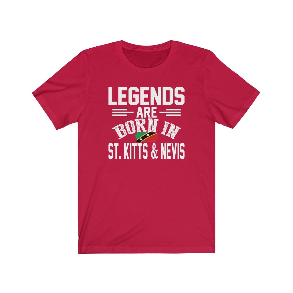 Legends are Born in St. Kitts & Nevis | Unisex T-Shirt