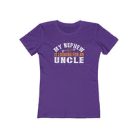 My Nephew is Looking for an Uncle | Women's Fitted T-Shirt