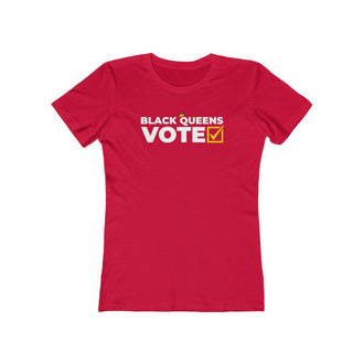Black Queens Vote | Women's Fitted T-Shirt