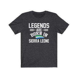 Legends are Born in Sierra Leone | Unisex T-Shirt